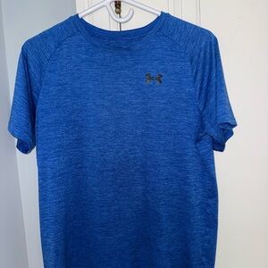 Under Armour Men's Heathered Blue Tee